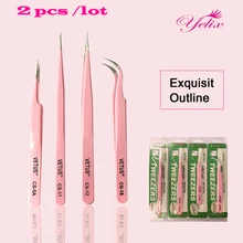 Maquiagem Profissional Eyelashes Tweezers Tools Edelstahl Set Eyelash Extension Tweezer Lashes Pincet Vetus Pinzas Cejas Eyebrow