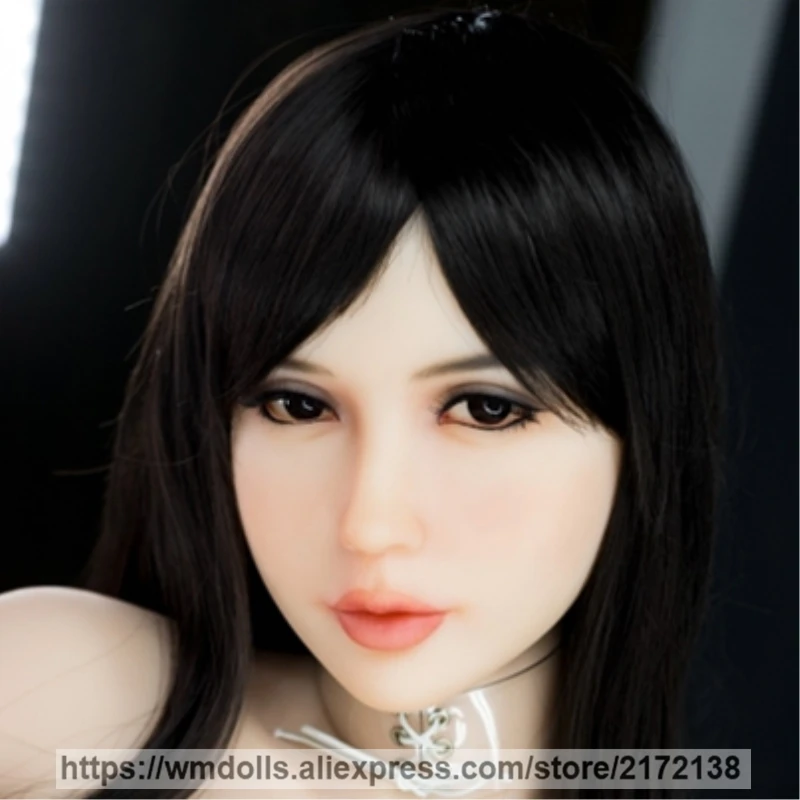 WMDOLL реальные оральный секс голова полностью Силиконовая кукла головка для