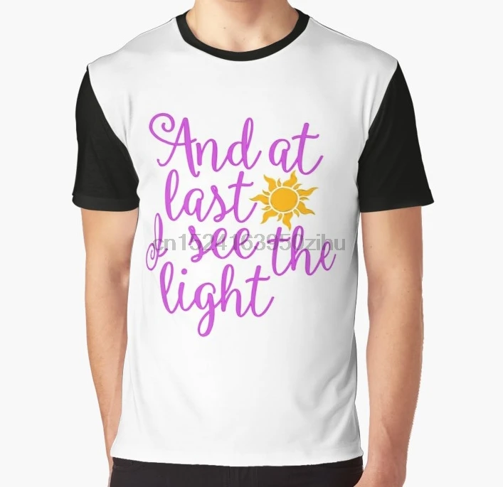 

All Over Print T Shirt Men Funny tshirt Rapunzel - Tangled Graphic T-Shirt