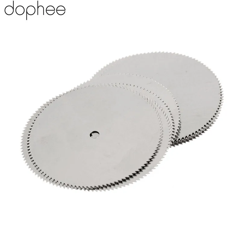 Dopee Dremel Аксессуары 32 мм Мини дисковые пилы HSS режущий диск для дерева Dremel роторный инструмент мощность Ferramentas 20 шт
