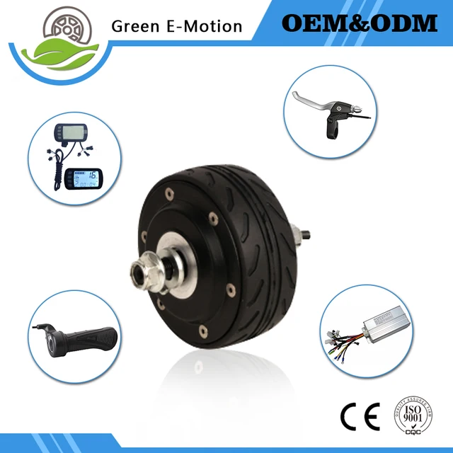 Cheap light wheel 4 inch electric wheel motor 24v 200w dc hub motor kit electric scooter motor electric skateboard bike motor wheel