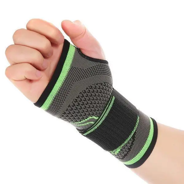 

3d Pressurized Elastic Wrist Bandage Support Strap Wraps Hand Palm Support Wristbands Support Wrist Compression Wrist Pad