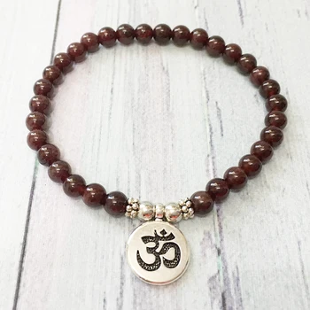 Bracelet Rhodonite Bouddha