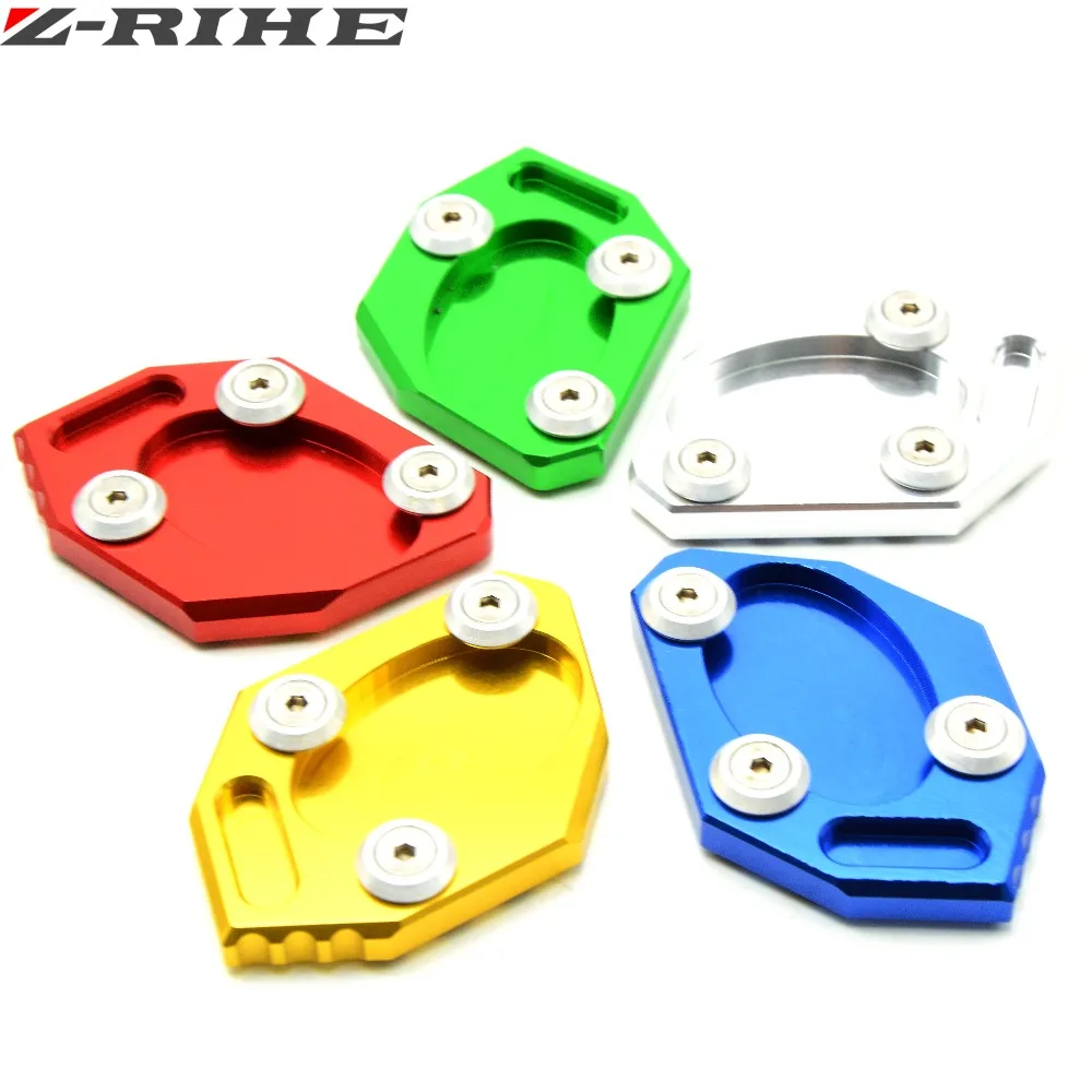 Motorcycle CNC Aluminum Foot Side Stand Enlarger extension kickstand