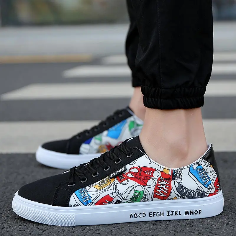 2018 quality canvas shoes men fashion slip on comfortable summer sneakers men casual shoes