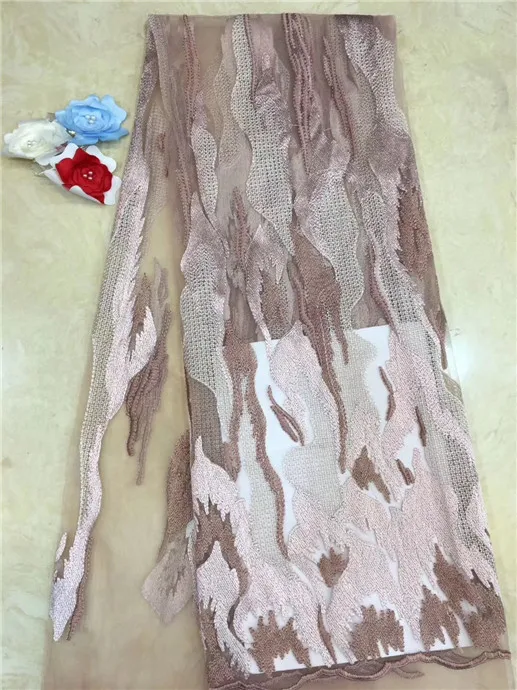 

New Arrival High Quality Tulle French mesh pattern Swiss Voile Lace Fabric In Switzerland Embroidery African Laces (5-19