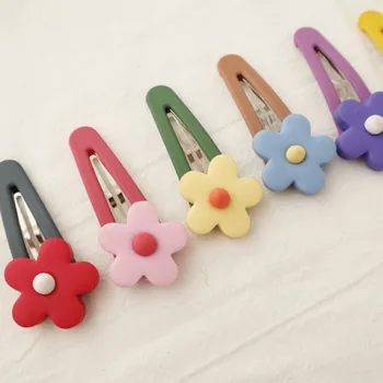 

Girls Hair Clips Cute Sweet Flower Design Hair Pin Set Children Hairpin Princess Hair Accessories