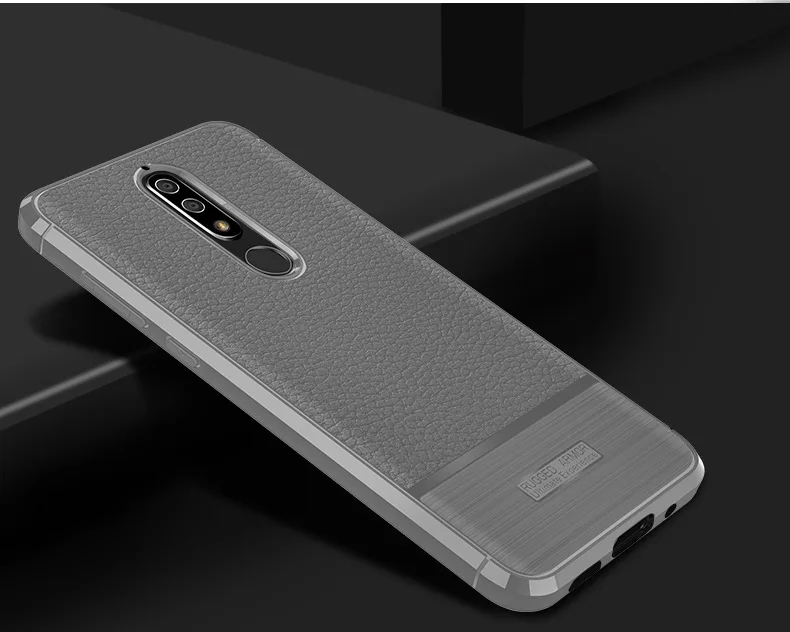 ТПУ личи чехол для телефона для Nokia 6 ТПУ Личи шаблон чехол для Nokia 2 3 5 чехол для Nokia 7 Plus чехол