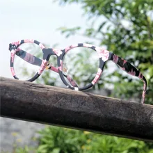 MINCL новые модные женские очки оправа мужские черные очки оправа винтажные круглые прозрачные линзы оптические оправы по рецепту NX