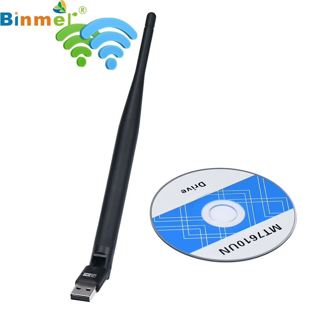 New WiFi Adapter Dongle USB Wireless Adapter Dongle AC600 Dual band 2.4