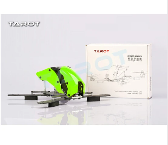 

F16597 Tarot Mini 250 Shuttle Rack Half Carbon Version TL250H Color Green