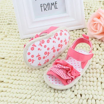 

Summer Baby Infant Toddler Girl Lace Soft Sole Non-slip Shoes 0-18M Hot Selling