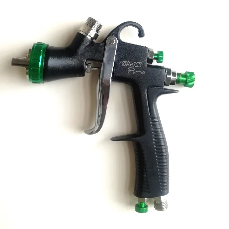 

LVLP GMS PRO Spray Gun R500 Car Finish Painting 1.3/1.4mm Nozzle 600cc W-400 Gravity Automotive Finishing Coat Surface Paint
