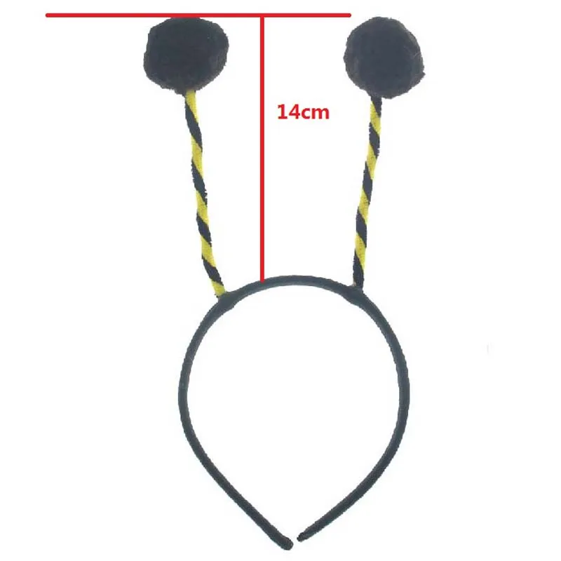 Для взрослых и детей антенна повязка на голову иностранцев глаза и щупалец для пчелы божья коровка пижамы лентой Косплей-реквизиты для вечеринки карнавальный костюм на Хэллоуин