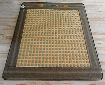 

2016 High Quality electric massage mattress heating germanium mattress Negative Ion beauty mat 3 Size for You Choice