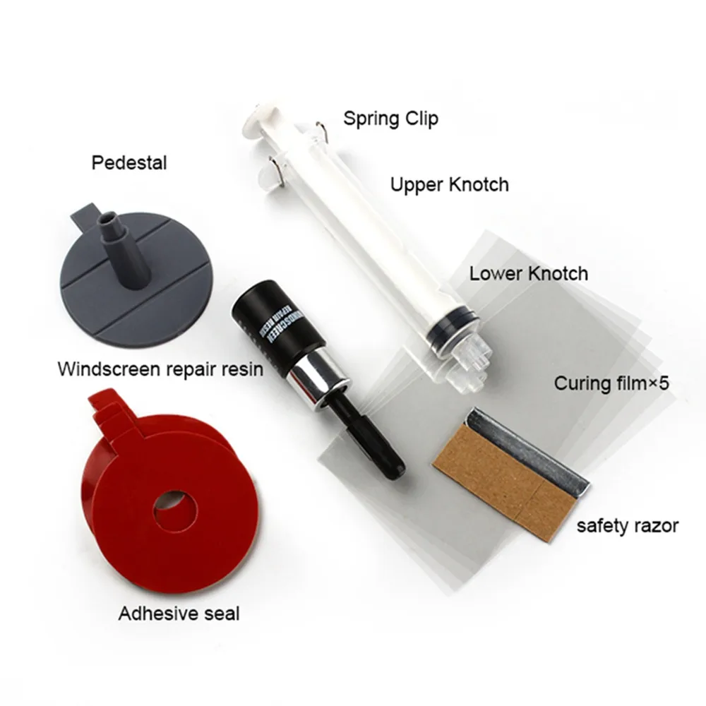 Инструменты для ремонта автомобильного стекла Лобовое стекло автомобиля Лобовое стекло ремонтные наборы для царапин чип трещины Bullseye DIY аксессуары для автомобиля