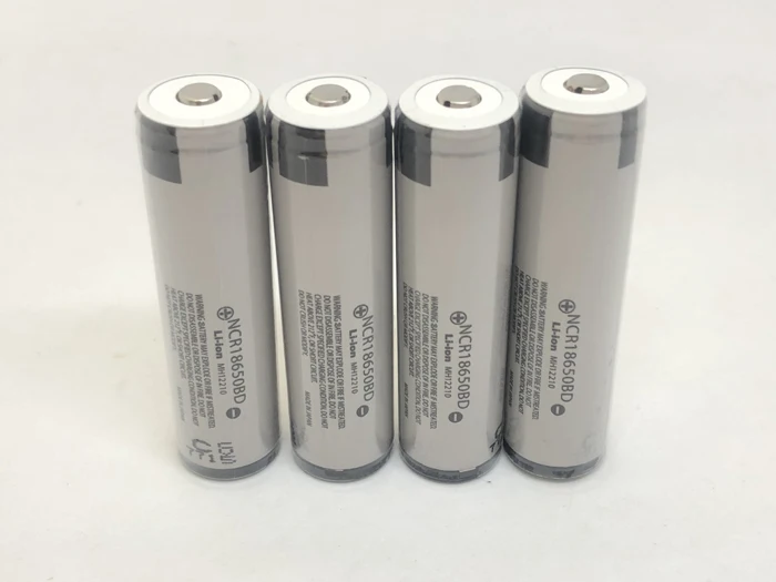 100 шт./лот защищенный Panasonic 18650 NCR18650BD 3,7 V 3200mAh 10A разрядный аккумулятор с PCB для электронных сигарет