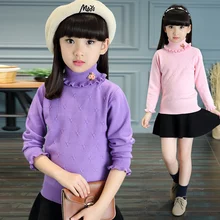 Female child sweater autumn child sweater autumn and winter children’s clothing girls long-sleeve 8 2016 5-10-12 – 14