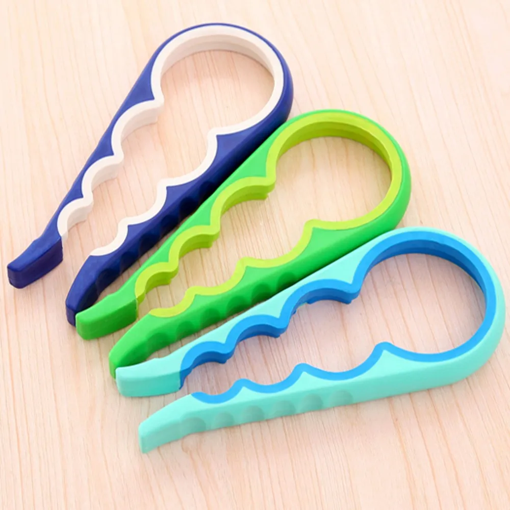 

Multifunction Gourd-shaped Can Opener Screw Cap Jar Bottle Wrench 4 in 1 Creative Kitchen Tool High Quality Bottle openner