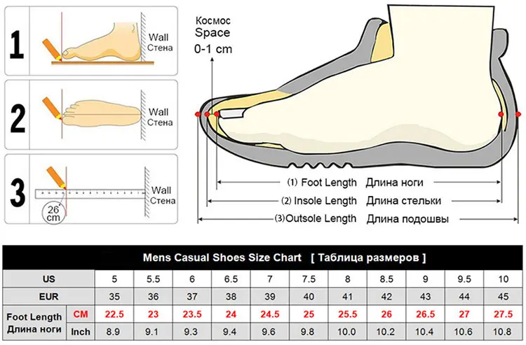 Men S Us Shoe Size Chart Cm