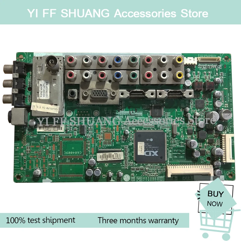 

100% Test shipping for 42LG31FRR-TA motherboard EAX40043811 with screen LC420WUN