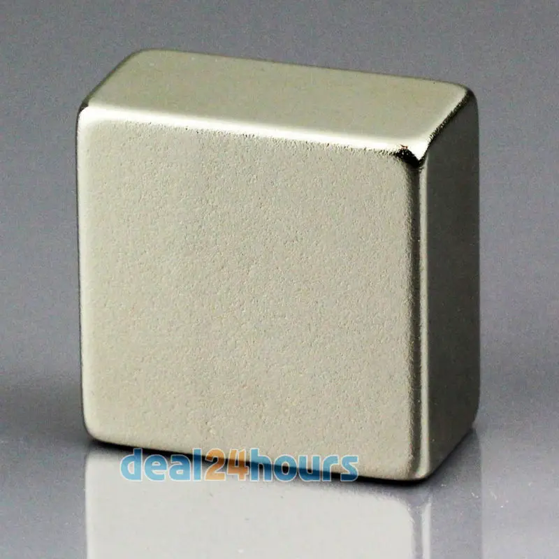 

OMO Magnetics 1PC N50 Big Bulk Super Strong Block Cuboid Magnets Rare Earth Neodymium 20 x 20 x 10 mm