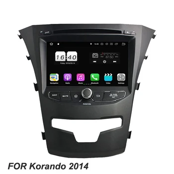 

TDA7851 Android 8.1 For SsangYong Korando 2014 2GB RAM Car DVD Player Wifi 4G BT 4.0 handfree RDS RADIO tuner GPS Glonass Navi