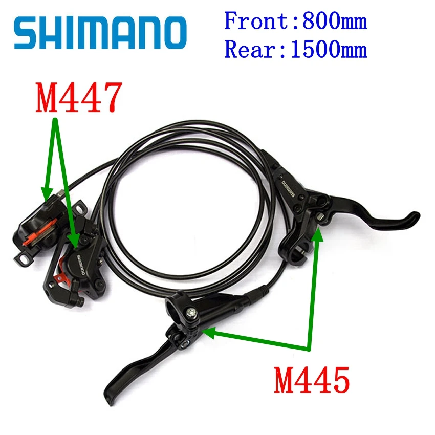 shimano m447 hydraulic disc
