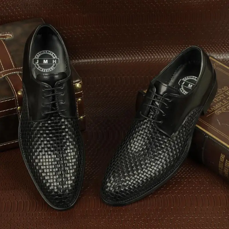 Homme Fait à la main Oxford Ensemble-Cut Chaussures en Cuir Véritable Bottes Homme robe//Formal Shoes
