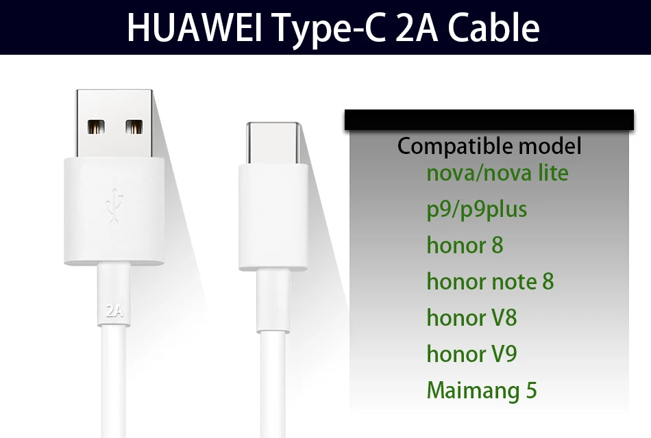 Huawei P9 автомобильное быстрое зарядное устройство 2 USB Supercharge 9V2A usb type C кабель M5 Pro Lite Nova 2 s 3 4 3e 4e Honor 8 9 V8 V9 Note8