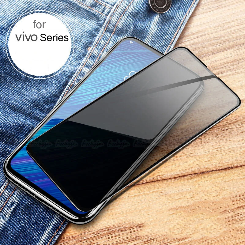 

Full Privacy Screen Protector For VIVO V15 Pro V11 V9 Nex 2 Y3 Y17 Y81 Y83 Y85 Y92 Y93 Y95 Y97 Y7S Anti Spy Glare Tempered Glass