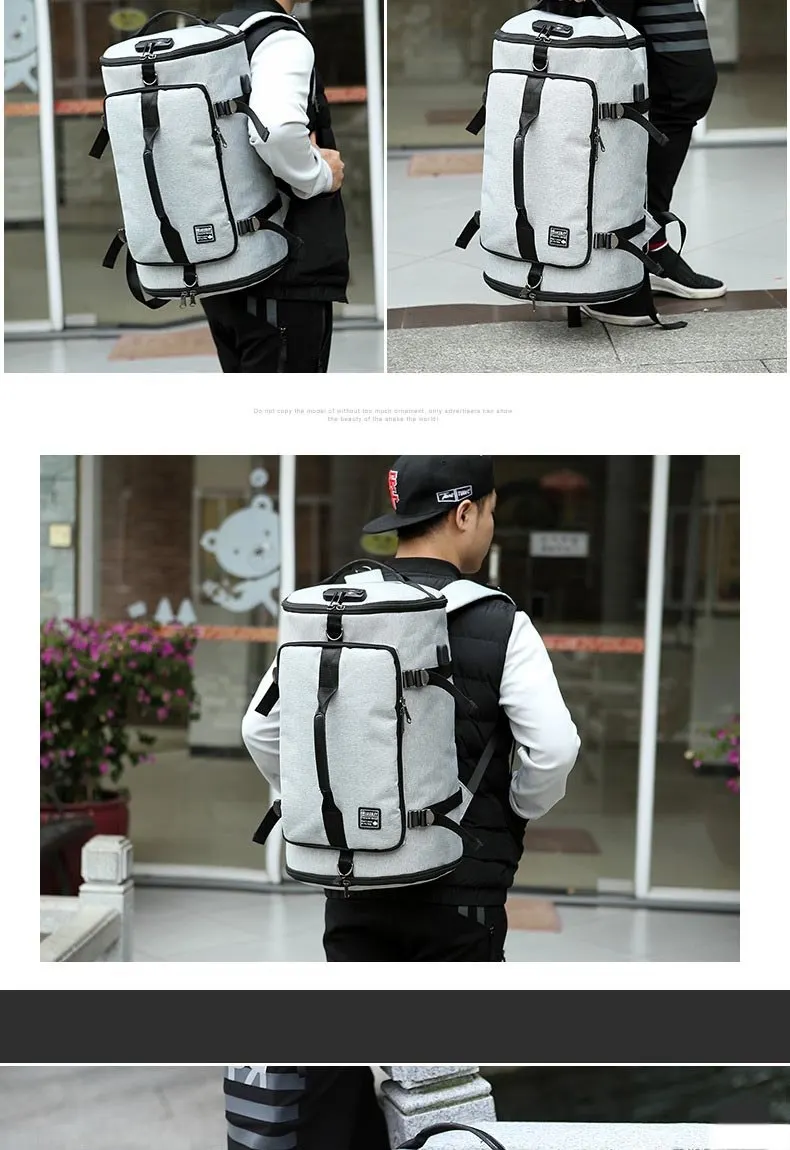 Oeak многофункциональные мужские рюкзаки для ноутбука 15 дюймов с зарядкой через usb для подростков, модный мужской рюкзак Mochila для отдыха и путешествий