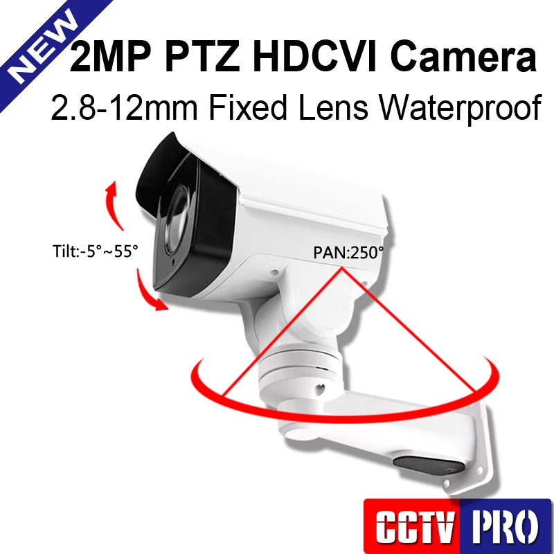 

2016 New Model Waterproof Security 1080P PTZ HD CVI Camera 2MP 1/3" 322 Sony Exmor CMOS Sensor,4x Optical Zoom,IR 50M