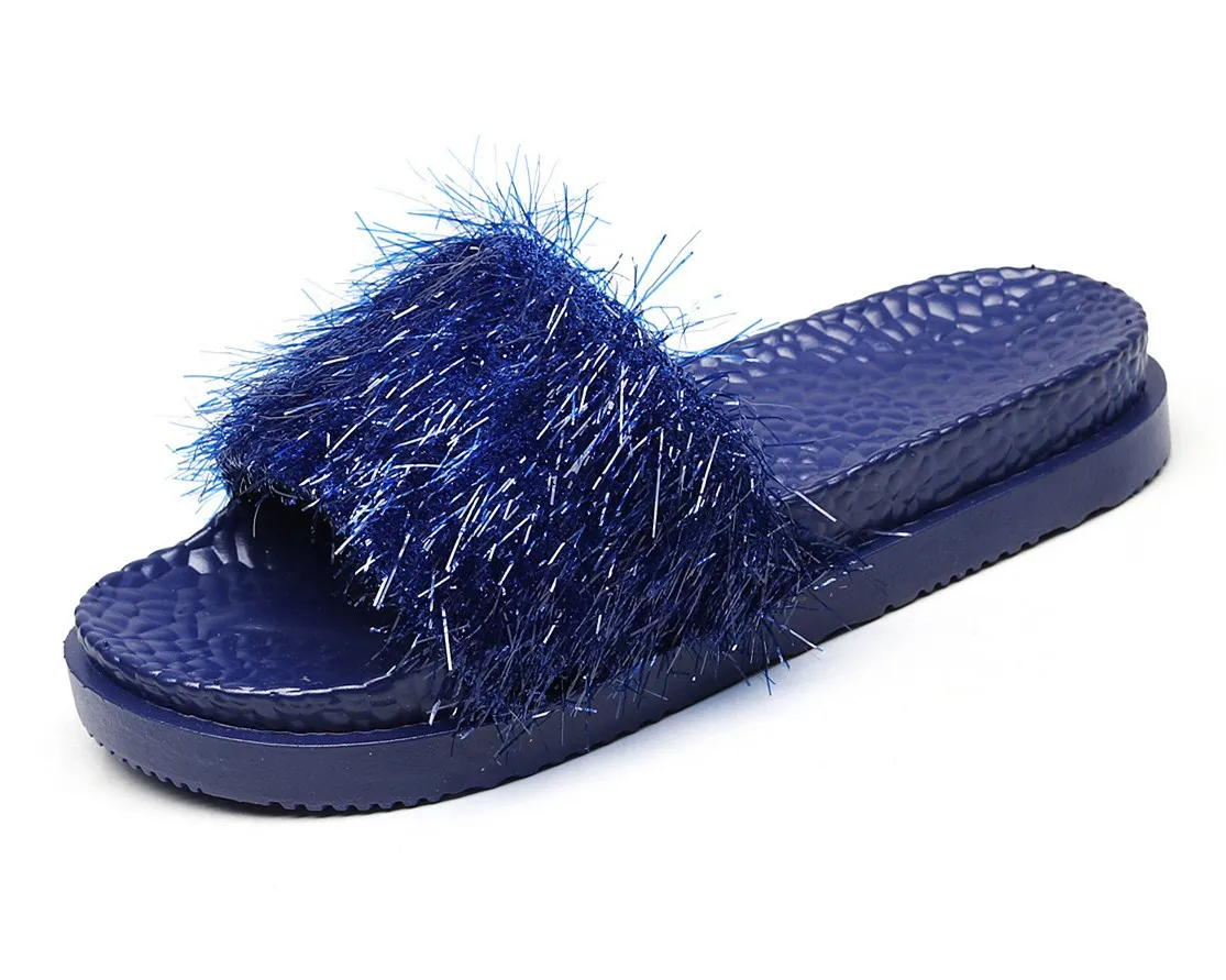 flat heel slippers