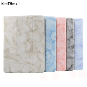 

Case For iPad Air 1 Air 2 5th 6 New iPad 9.7 2017 2018 case for iPad Pro With Pencil Holder Smart leather Marble case kimTHmall