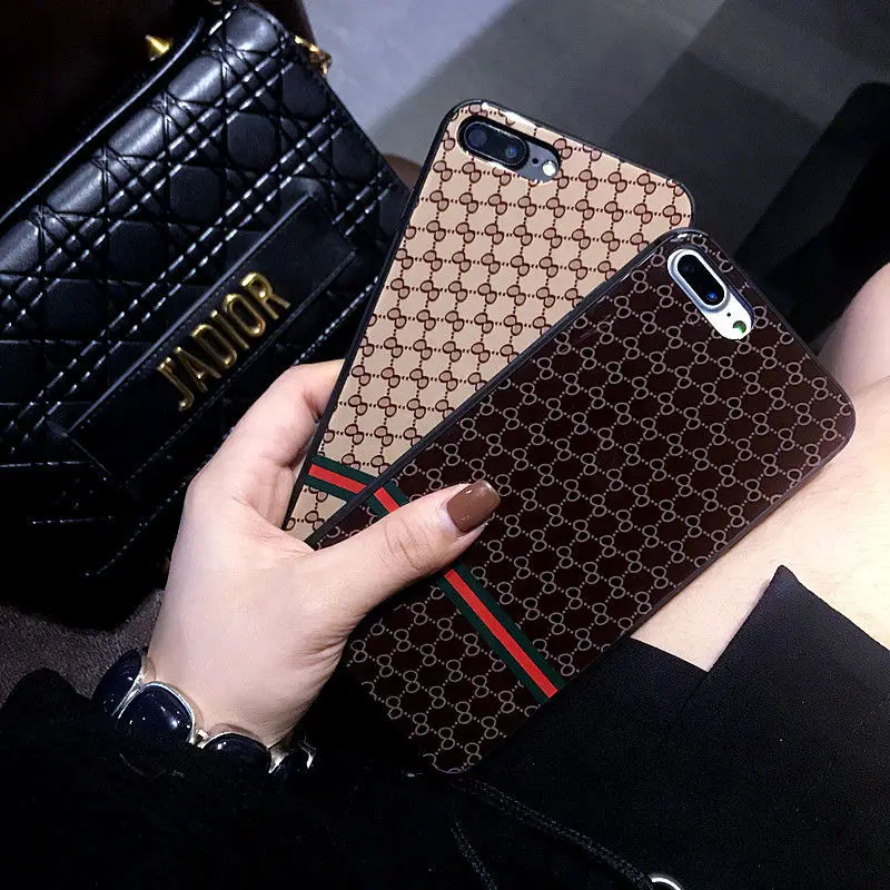 

Luxury Snake Skin Fashion Brand Designer Case for iPhone X XS MAX XR Animal Plaid PC Silicone Phone Cover for iphone 6S 7 8 Plus