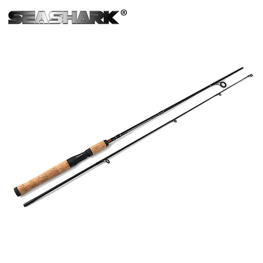 

SEASHARK Spinning Rod 6'0" 6-12lb Line weight 1.8m Acation Medium Ultralight Carbon Lure Fishing Rod