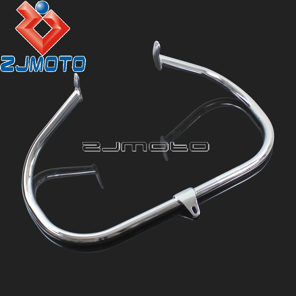 

Chrome Motorcycle Crash Bar Engine Guard For 2000-2017 Harley Softail Fat Boy Slim Heritage Softail Classic Softail Deluxe