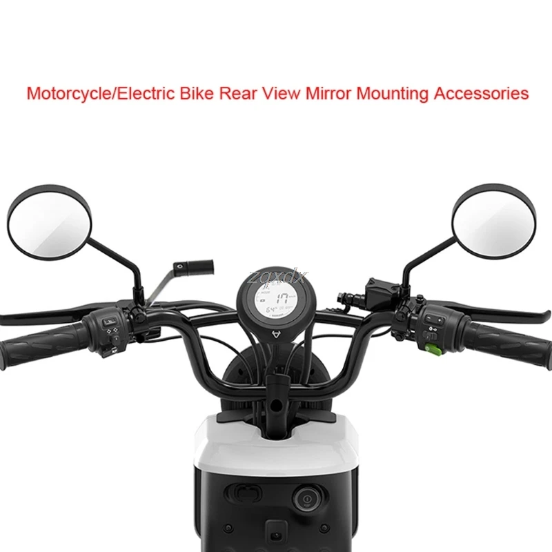 Metal Universal Motorcycle Rearview Mirror Mount Holder for Cellphone Bike Stand Whosale&Dropship Xianjia6.68USD