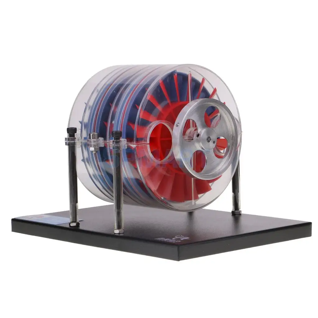 Одноступенчатая или многоступенчатая модель паровой турбины лабораторное демонстрационное оборудование развивающие игрушки подарки - Цвет: Multi-stage