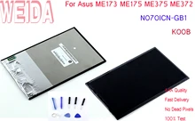 WEIDA N070ICN-GB1 LCD Display Replacement Parts For Asus ME173 ME175 ME375 ME372 /ME173 K00B 1280*800 WEIDA N070ICN-GB1 LCD Display Replacement Parts For Asus ME173 ME175 ME375 ME372 /ME173 K00B 1280*800