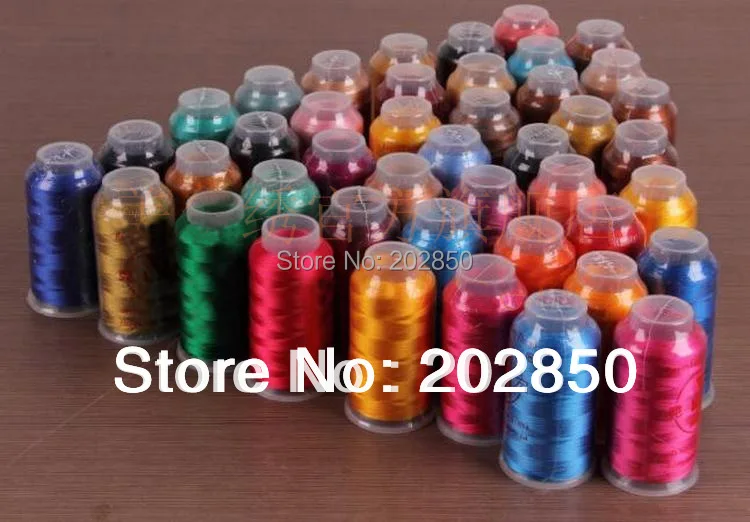 

Computer Embroidery Sewing Threads,DIY Hand Embroidery Thread,100% Rayon,2000M Per Pc,50Pcs/Lot,Great Quality For Wholesale!