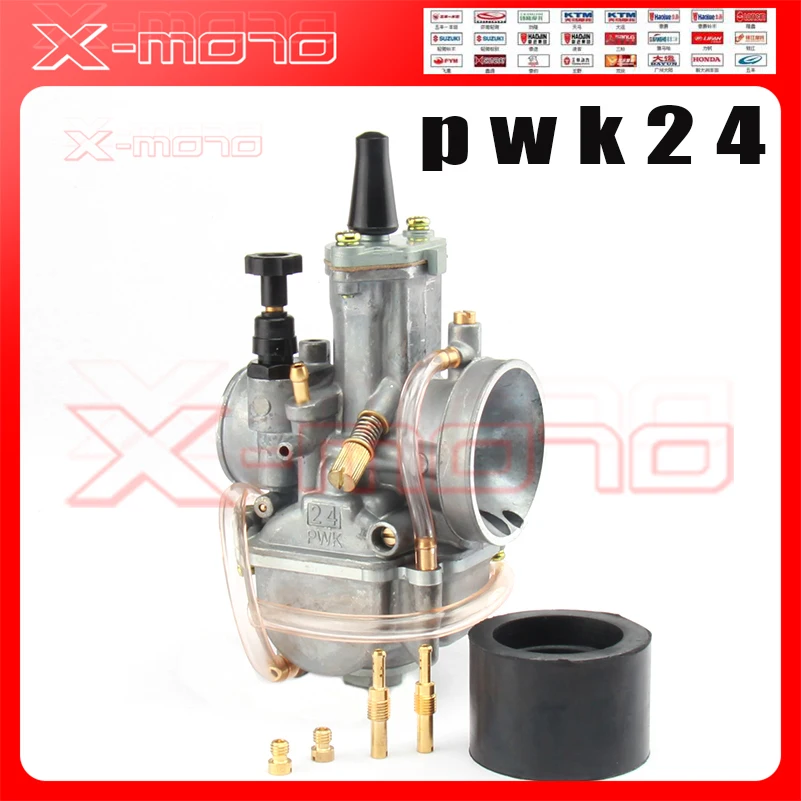 PWK 24 carb PWK24 карбюратор для K OKO Koso JOG DIO RTL250 CR80 CR85R CR125 NSR50 NSR80 DT100 125 175 скутер Байк |
