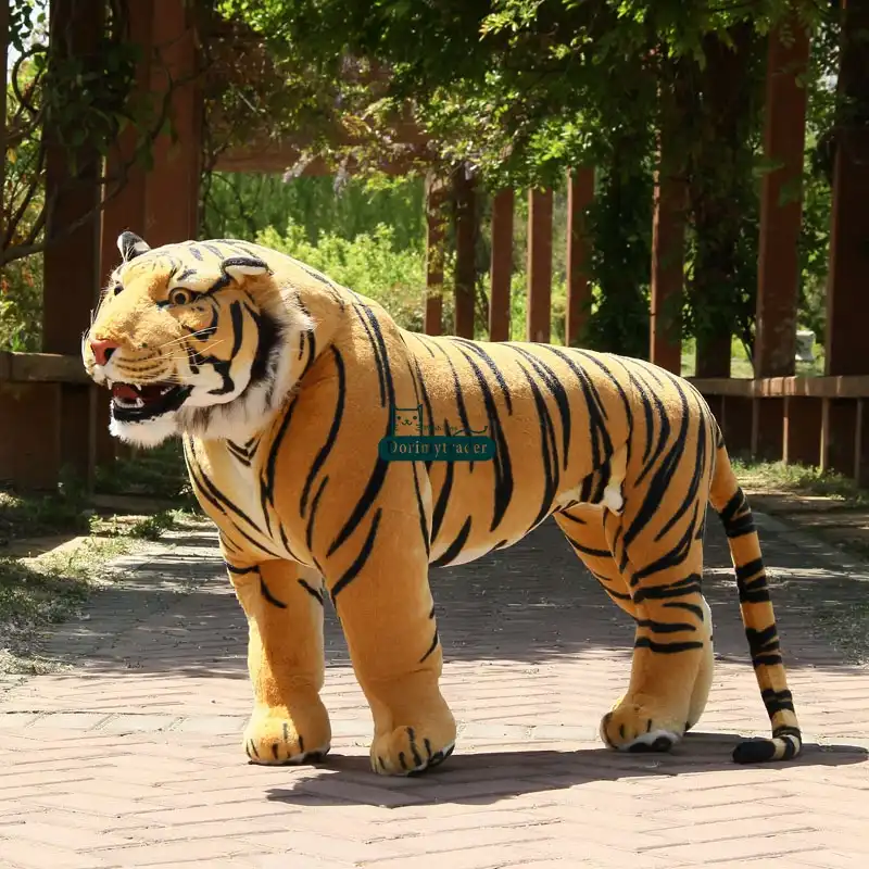 large stuffed tiger toy