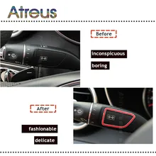 Автомобильный-Стайлинг рычаг стеклоочистителя переключения рамка наклейки для Mercedes W212 W213 W176 W246 C117 A B E класс GLA GLK CLA GLC Benz аксессуары