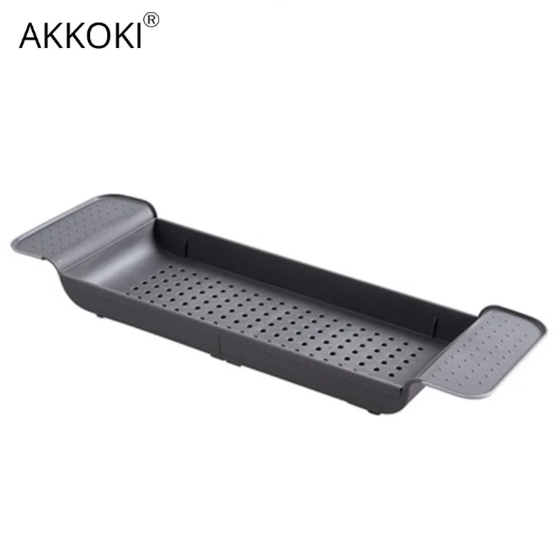 

NEW Retractable Bathtub Trays Multi-function Bathroom Tools Multipurpose Bathtub Storage Adjustable Tub Frame Bathroon Shelf