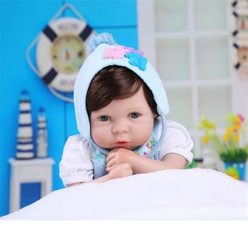 

52CM Silicone reborn babies dolls for girls toys lifelike newborn baby bonecas reborn de silicone