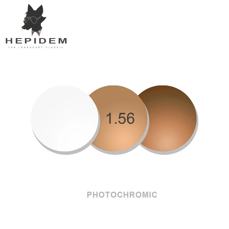 1.56 1.61 1.67 (SPH -0.50~-8.00) Photochromic Prescription CR-39 Resin Aspheric Glasses Lenses Myopia Sunglasses Lens Lentes