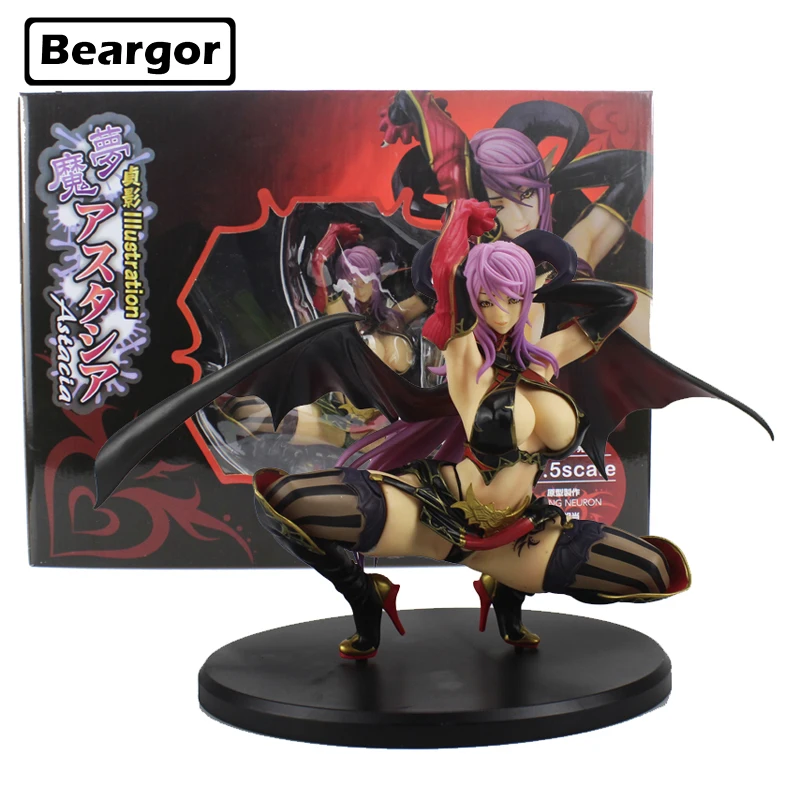 

9" Daiki Illustration Astacia Squat 1/5.5 Scale Boxed 22cm PVC Anime Sexy Girl Action Figure Collection Model Doll Toys Gift