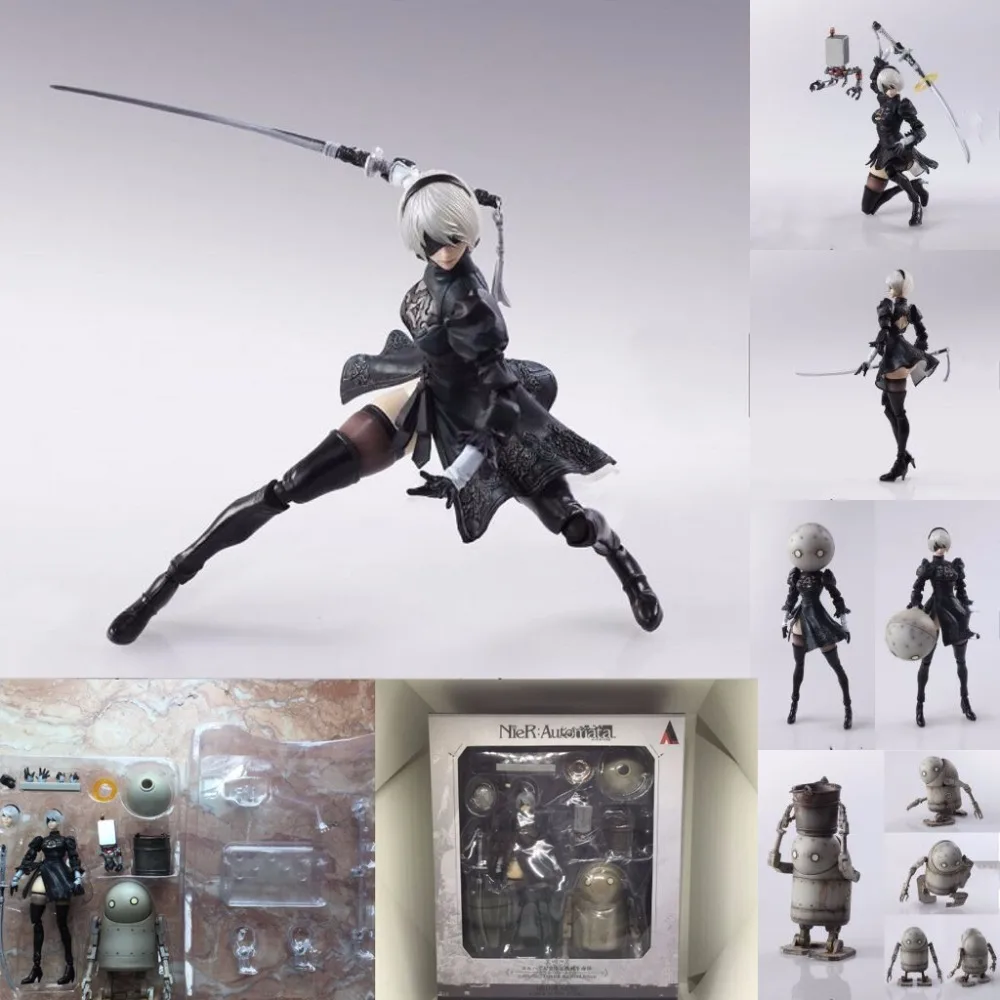 Аниме игра NieR Automata YoRHa № 2 Тип B 2B ПВХ экшн фигурка Коллекционная модель игрушка